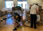 Buile Hill Academy staff make food parcels for parents